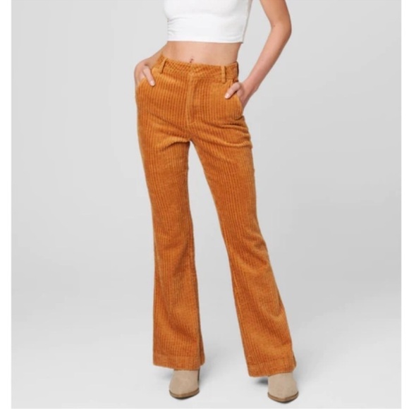 Blank NYC | 70s Vintage Style Next Date Corduroy Flare Trousers | 26 - Picture 1 of 16